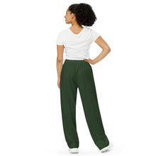 Load image into Gallery viewer, Pantalón ancho  unisex verde mirto