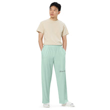 Load image into Gallery viewer, Pantalón ancho unisex azul aereo
