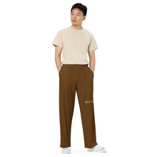 Load image into Gallery viewer, Pantalón ancho  unisex brown
