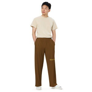Pantalón ancho  unisex brown