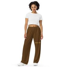 Load image into Gallery viewer, Pantalón ancho  unisex brown