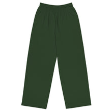 Load image into Gallery viewer, Pantalón ancho  unisex verde mirto