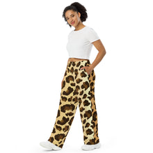 Load image into Gallery viewer, Pantalón ancho unisex print animal
