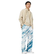 Load image into Gallery viewer, Pantalón ancho unisex estampado abstract 38