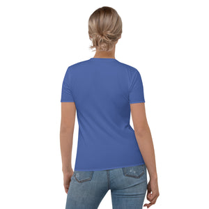 Camiseta para mujer Fara azul