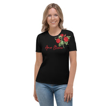 Load image into Gallery viewer, Camiseta para mujer Lyra negro