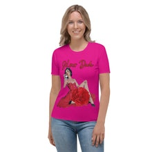 Load image into Gallery viewer, Camiseta para mujer Adrienne fucsia