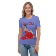 Load image into Gallery viewer, Camiseta para mujer Adrienne azul pizarra