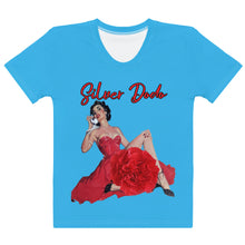 Load image into Gallery viewer, Camiseta para mujer Adrienne azul cielo profundo