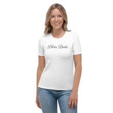 Load image into Gallery viewer, Camiseta para mujer básica blanca
