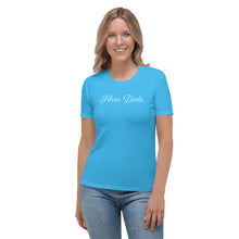Load image into Gallery viewer, Camiseta para mujer azul profundo