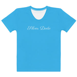 Camiseta para mujer azul profundo