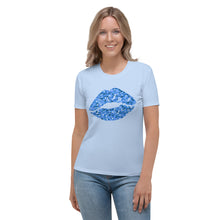 Load image into Gallery viewer, Camiseta para mujer Xena azul