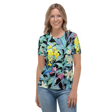 Load image into Gallery viewer, Camiseta para mujer Aya negro Perfecto