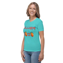 Load image into Gallery viewer, Camiseta para mujer Fara azul claro