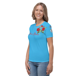 Camiseta para mujer Lyra azul