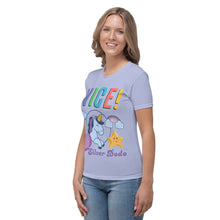 Load image into Gallery viewer, Camiseta para mujer Nice! lila