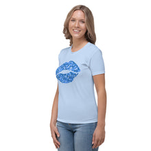 Load image into Gallery viewer, Camiseta para mujer Xena azul