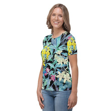 Load image into Gallery viewer, Camiseta para mujer Aya negro Perfecto