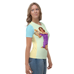 Camiseta para mujer Níber multicolor