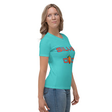 Load image into Gallery viewer, Camiseta para mujer Fara azul claro