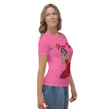 Load image into Gallery viewer, Camiseta para mujer Adrienne rosa brillante

