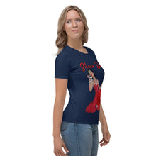Load image into Gallery viewer, Camiseta para mujer Adrienne marino