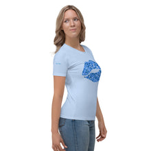 Load image into Gallery viewer, Camiseta para mujer Xena azul