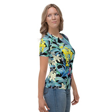 Load image into Gallery viewer, Camiseta para mujer Aya negro Perfecto