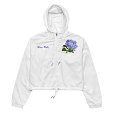 Load image into Gallery viewer, Cortavientos crop para mujer Verusha blanco