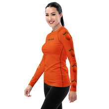 Load image into Gallery viewer, Camiseta técnica para mujer Leyre orange