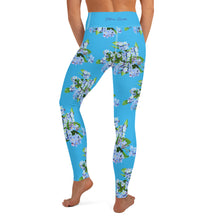 Load image into Gallery viewer, Leggings de yoga Xenia  Idara azul cielo profundo