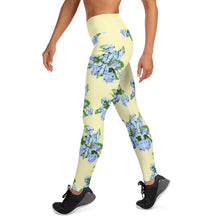 Load image into Gallery viewer, Leggings de yoga Xenia  Idara amarillo cumulus