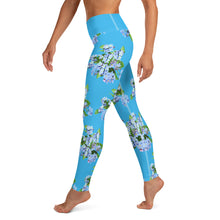 Load image into Gallery viewer, Leggings de yoga Xenia  Idara azul cielo profundo
