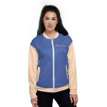 Load image into Gallery viewer, Chaqueta bomber unisex Nydia azul star
