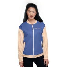 Load image into Gallery viewer, Chaqueta bomber unisex Nydia azul