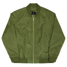 Load image into Gallery viewer, Chaqueta bomber reciclada premium bordado trasero blanco