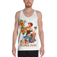 Load image into Gallery viewer, Camiseta de tirantes unisex Magnolia blanco