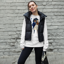 Load image into Gallery viewer, Camiseta manga larga unisex letras azules Eleonora