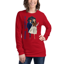 Load image into Gallery viewer, Camiseta manga larga unisex letras azules Eleonora