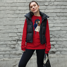 Load image into Gallery viewer, Camiseta manga larga unisex letras azules Eleonora