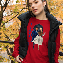 Load image into Gallery viewer, Camiseta manga larga unisex letras azules Eleonora