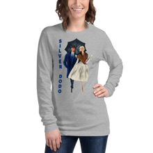 Load image into Gallery viewer, Camiseta manga larga unisex letras azules Eleonora