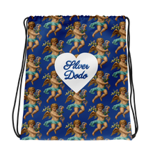 Load image into Gallery viewer, Mochila con cordones Deleite azul cerúleo oscuro Celestial