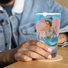 Load image into Gallery viewer, Vaso de cerveza Sirena azul cielo profundo