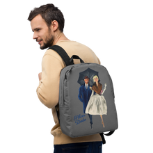 Cargar imagen en el visor de la galería, Mochila minimalista Eleonora gris