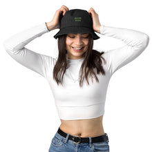 Load image into Gallery viewer, Gorro pescador vaquero bordado verde