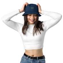 Load image into Gallery viewer, Gorro pescador vaquero bordado verde