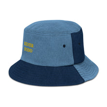 Load image into Gallery viewer, Gorro pescador vaquero  bordado amarillo
