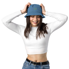 Load image into Gallery viewer, Gorro pescador vaquero bordado verde